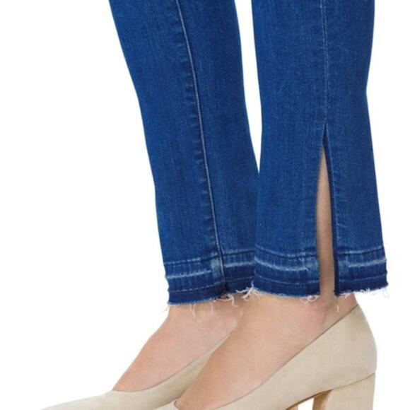 J Brand 811 Angelic Mid Rise Blue Skinny Stretch Denim Jeans Size 27 - Picture 2 of 11